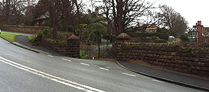 Entrance near Gerard Road